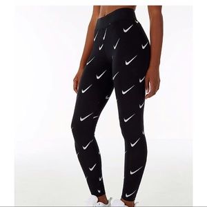 NIKE METALLIC CLASH “LEG-A-SEE” ALLOVER LEGGINGS